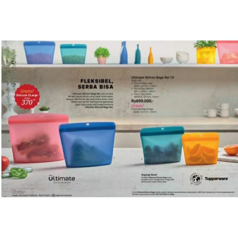 The Ultimate Silicone Bag Set