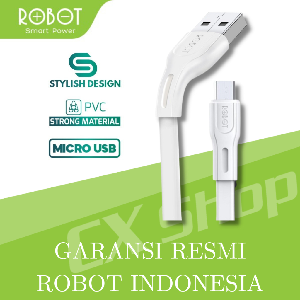 Jual Robot RDM100S/RDC100S/RDL100S Kabel Data & Charger 2A Quick ...