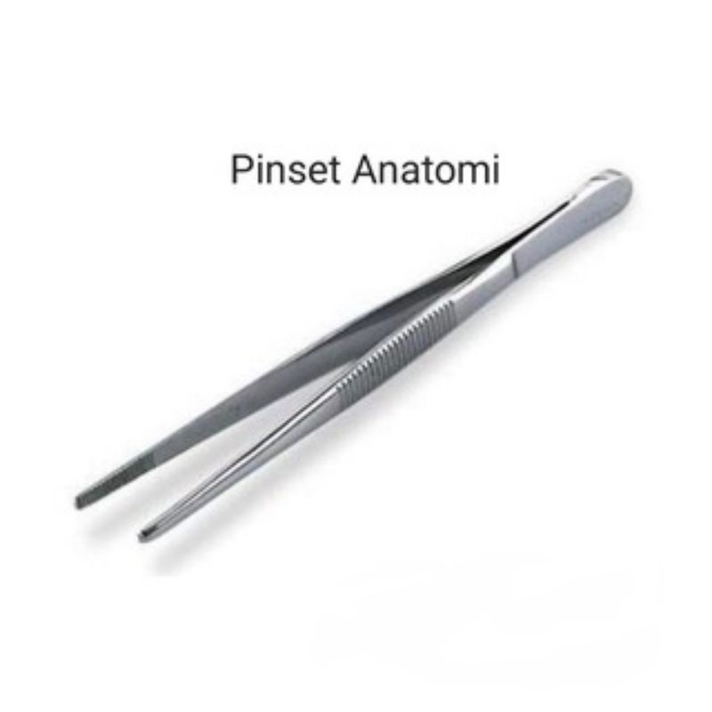 Jual Pinset Anatomis 14cm Marwa / Pinset Anatomi / Thumb Dressing ...
