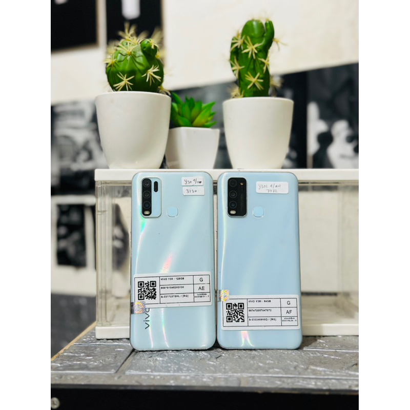 Jual Handpone Hp Vivo Y30 Y30I 4/64 4/128 Second Seken bekas Murah