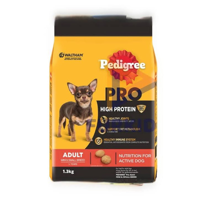 Pedigree active adult sale