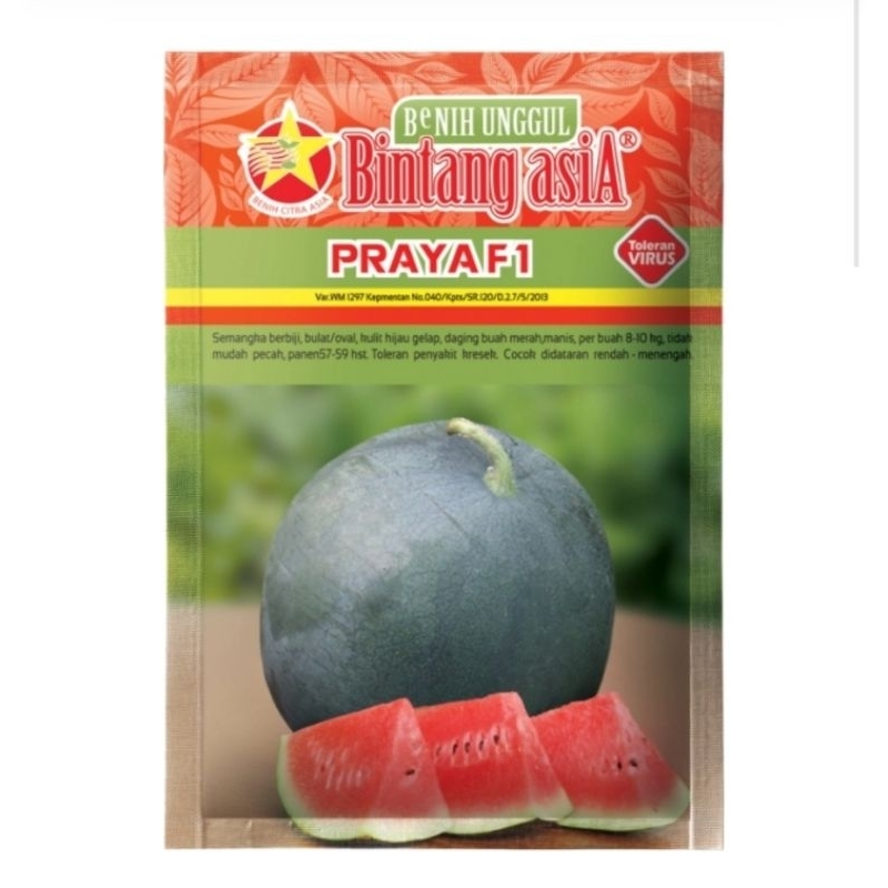 Jual Benih Semangka Praya F1 20gram Bintang Asia Shopee Indonesia