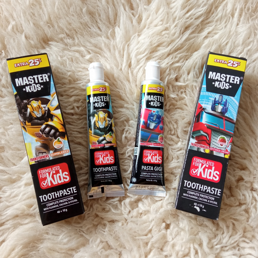 Jual Master Kids Toothpaste / Pasta Gigi for Kids 50gr | Shopee Indonesia