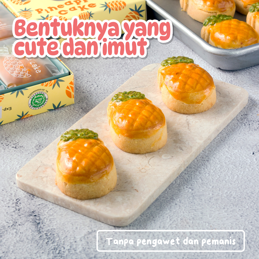 Jual NASTAR JUMBO DELICUTE SELAI NANAS - ISI 6 PCS (UKURAN BOX 23x11 ...