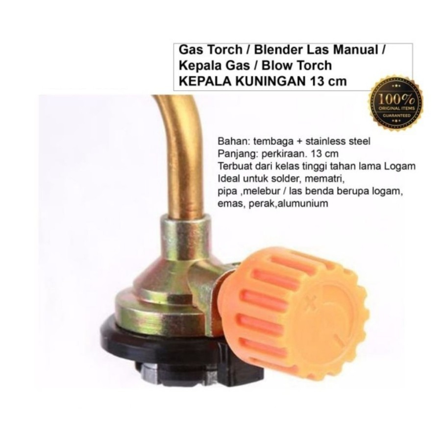 Jual Kepala GasBlow TorchBlender Alat Las Torch Micro Torch Manual ...