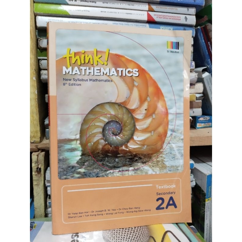 Jual BUKU MATEMATIKA/THINK MATHEMATICS 2A/textbook secondary 2A ...