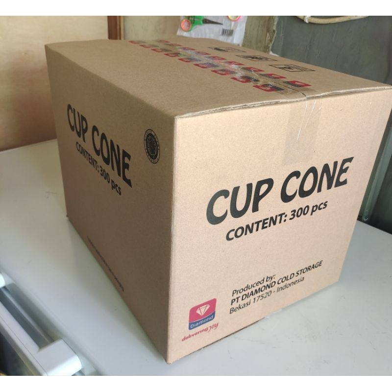 Jual Cup Cone Cup Ice Cream Cup Diamond Cone Crispy Cone Mc Donalds 300 ...