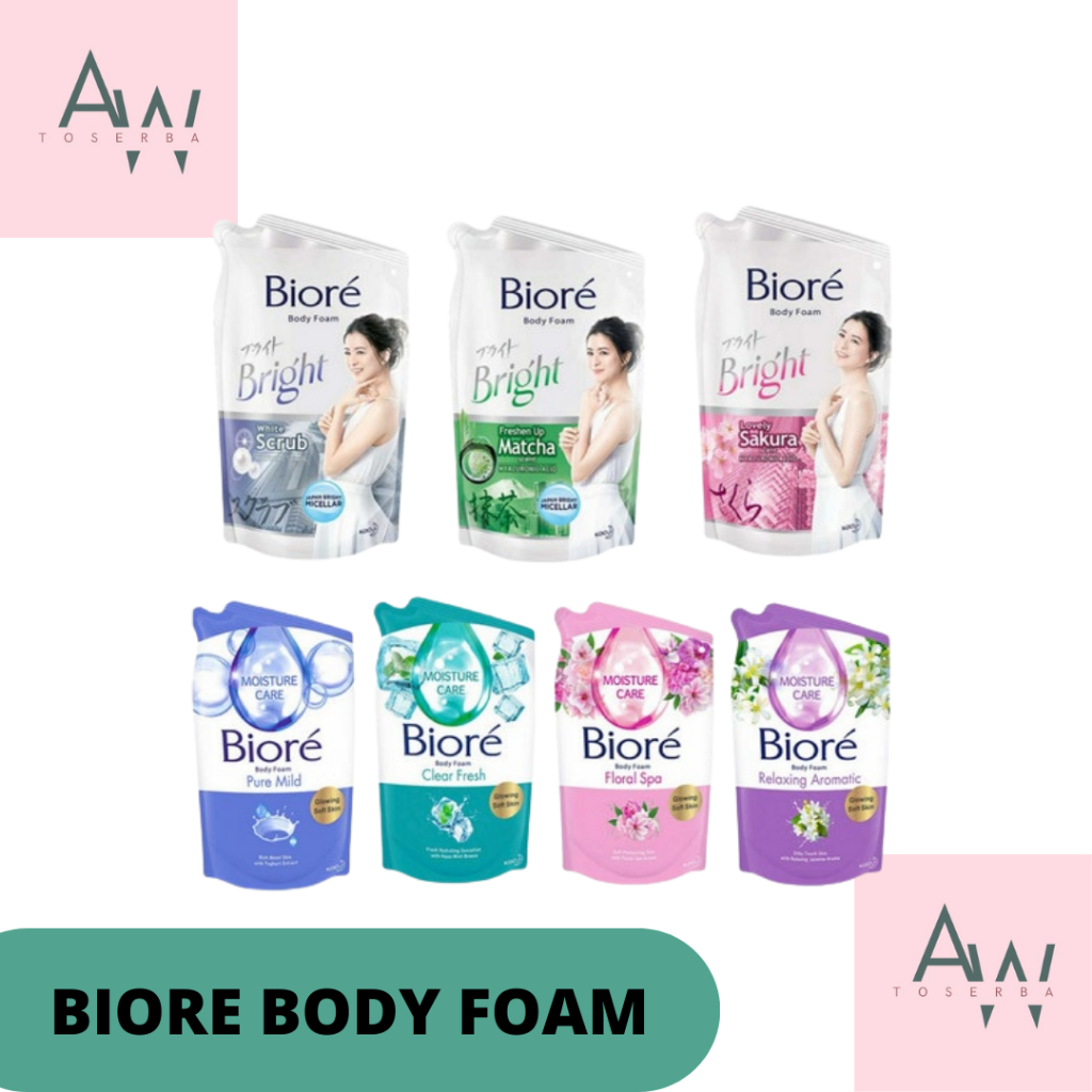 Jual BIORE Body Foam | Sabun Cair / Body wash All Variant 400ml ...
