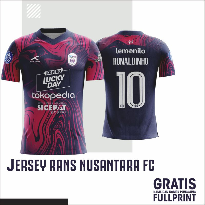 Jual JERSEY RANS CILEGON NUSANTARA FULL PRINTING | Shopee Indonesia