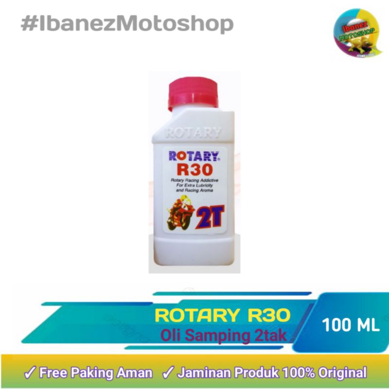 Jual Rotary R30 Oli Campur 2tak 100ml (DIJAMIN ASLI) | Shopee Indonesia