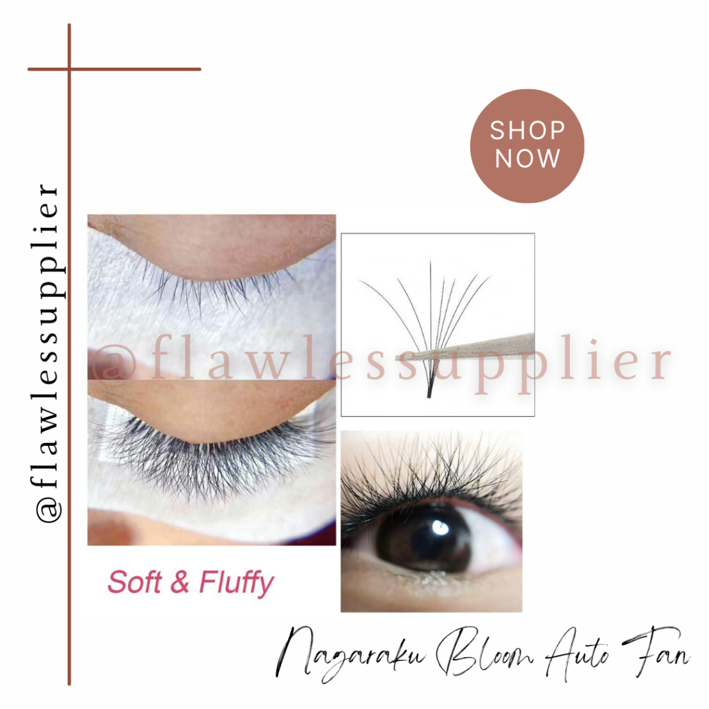 Jual NAGARAKU PANDORA BLOOM Fast Fanning Lashes Auto Fan Eyelash ...