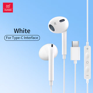 XUNDD TYPE C Wired Earphone MIC Headset Handsfree Jack / Bass Android Phone Kabel In Ear XDHE-017