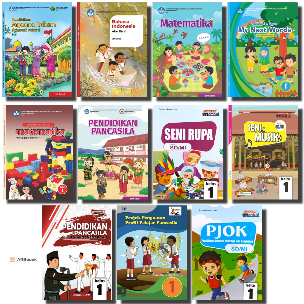 Jual BUKU KURIKULUM MERDEKA KELAS 1 SD / MI | Shopee Indonesia