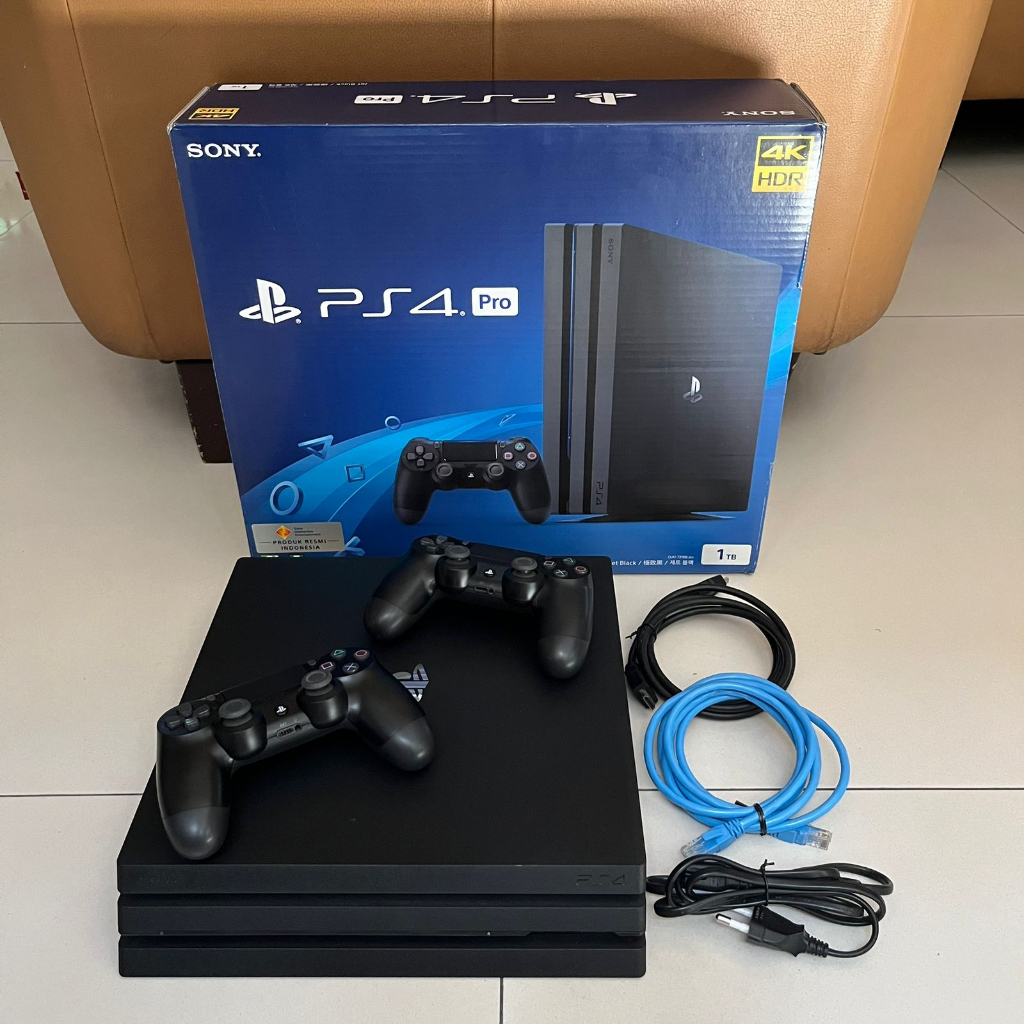 Jual Sony PS4 Pro 1TB CUH-7218B Resmi Sony Indonesia | Shopee Indonesia