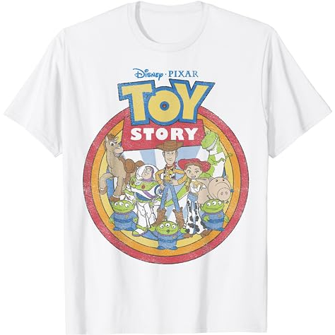 Disney Reg Print Toy Story Kaos Lengan Pendek Wanita main image 1