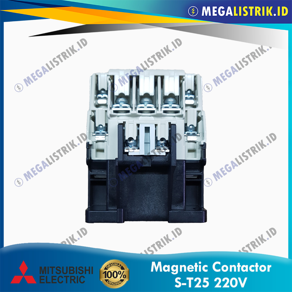 Jual MITSUBISHI KONTAKTOR S-T25 220V AC / MAGNETIC CONTACTOR S-T 25 ...
