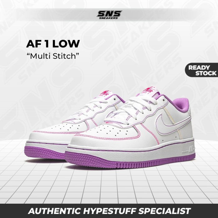 Jual Nike Air Force 1 AF 1 Multi Stitch 100% Original Authentic ...