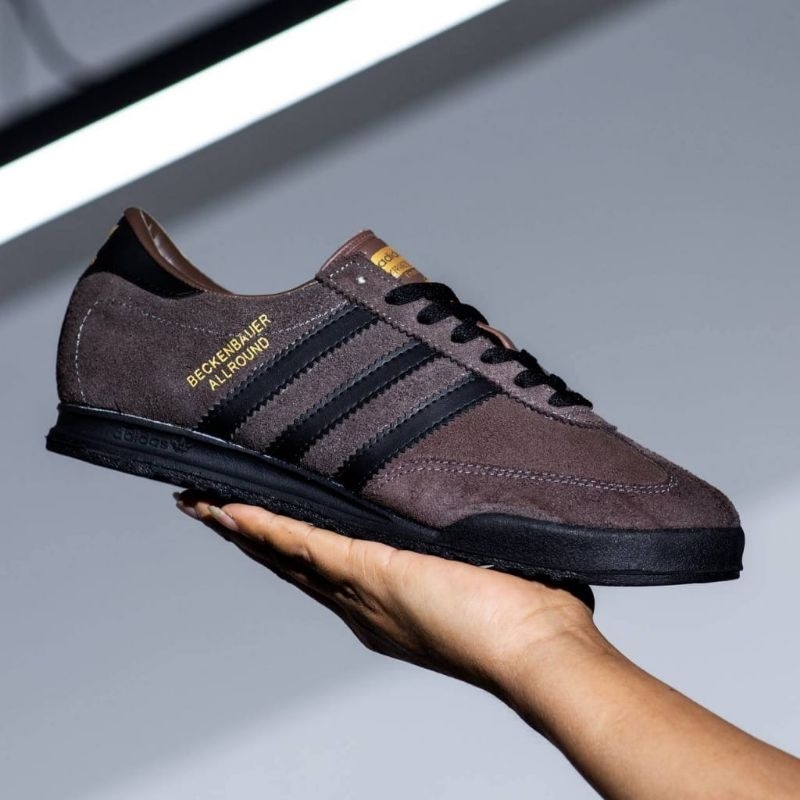 Jual Adidas Beckenbauer Allround Brown Black Shopee Indonesia