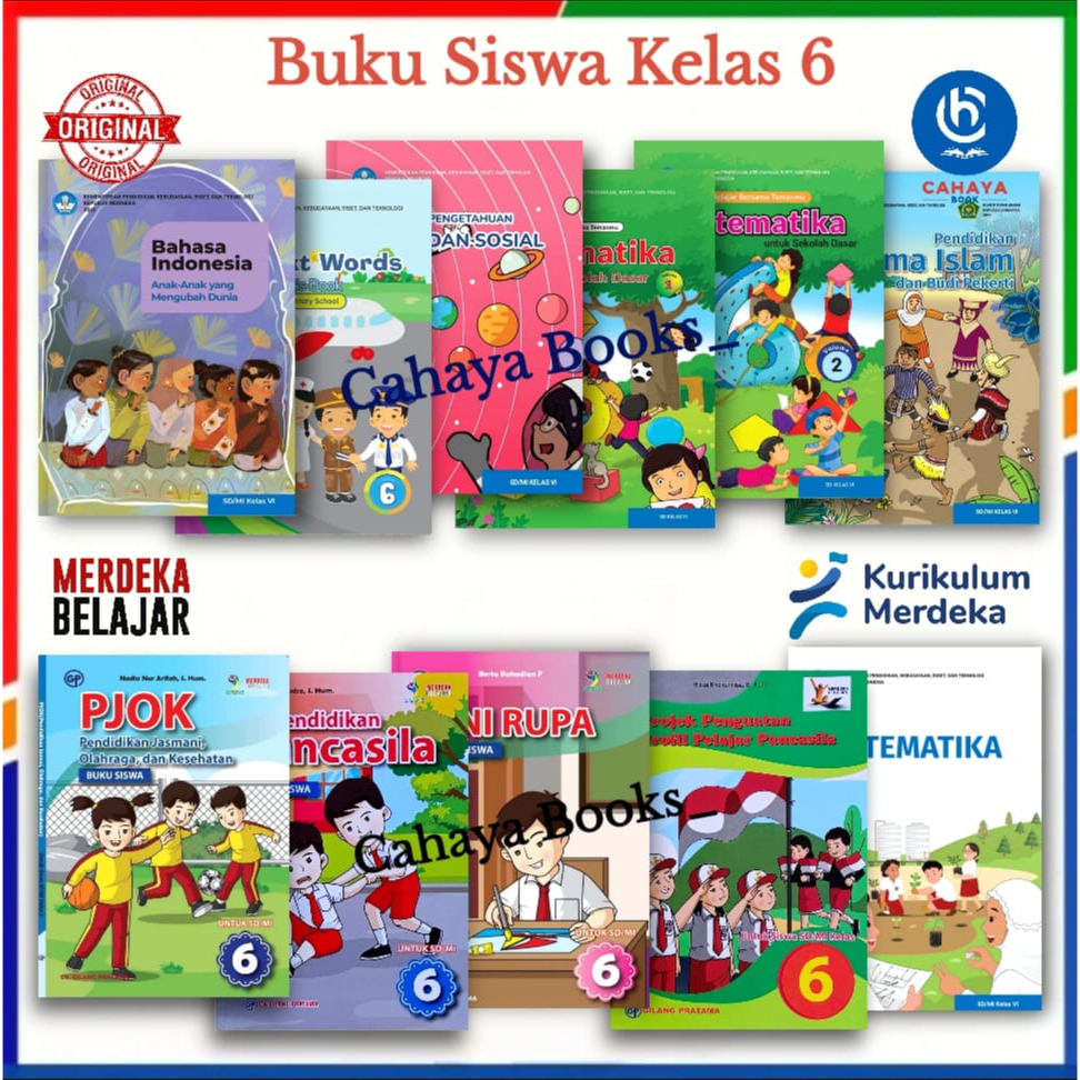 Jual Buku Siswa Kurikulum Merdeka Kelas 6 SD/MI | Shopee Indonesia