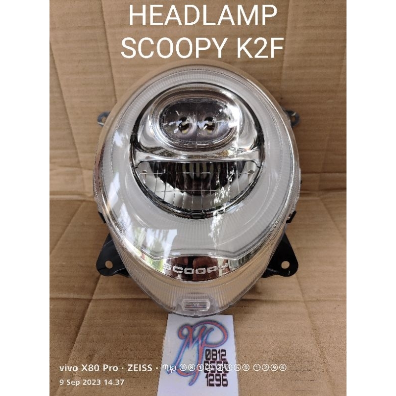 Jual Lampu Depan Headlamp Headlight Light Assy Front Comb Honda Scoopy K F Original Asli