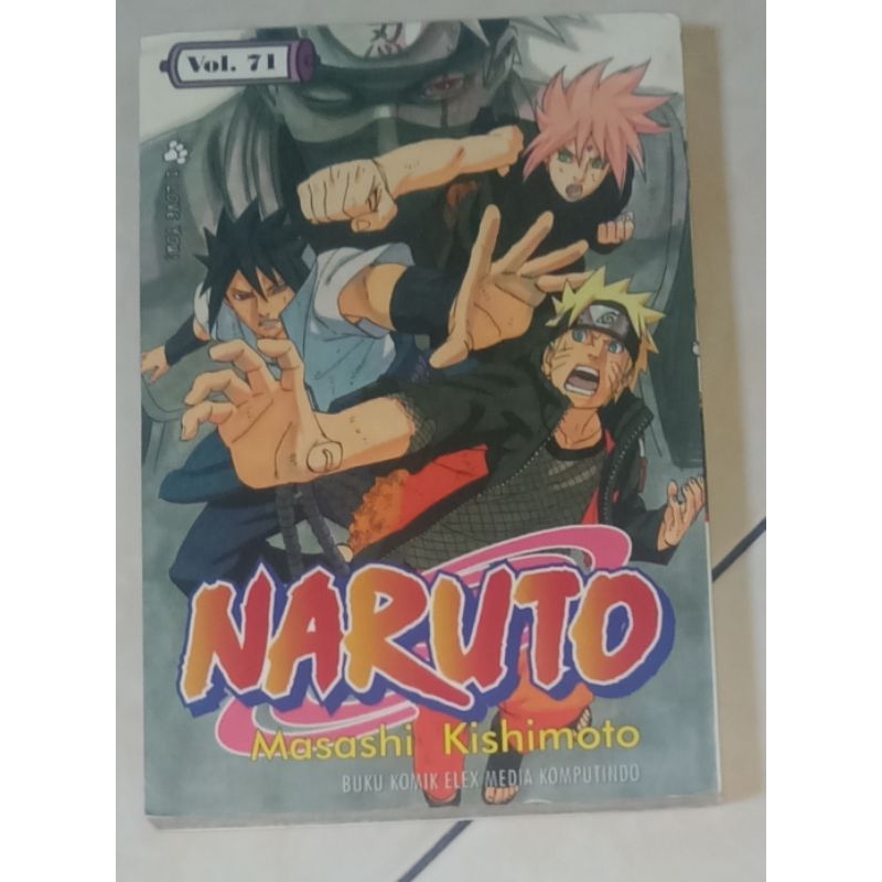 Jual komik Naruto vol 71 original