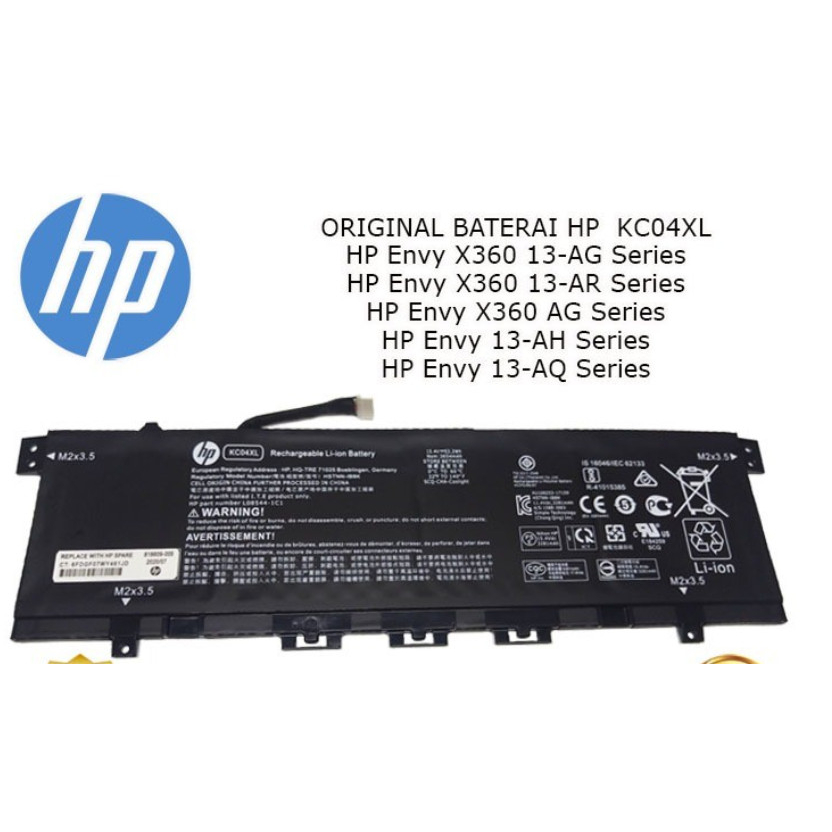 Bateria Hp Envy X360 13-ag 13-ar 13-ah 13-aq Kc04kl | Cuotas sin interés