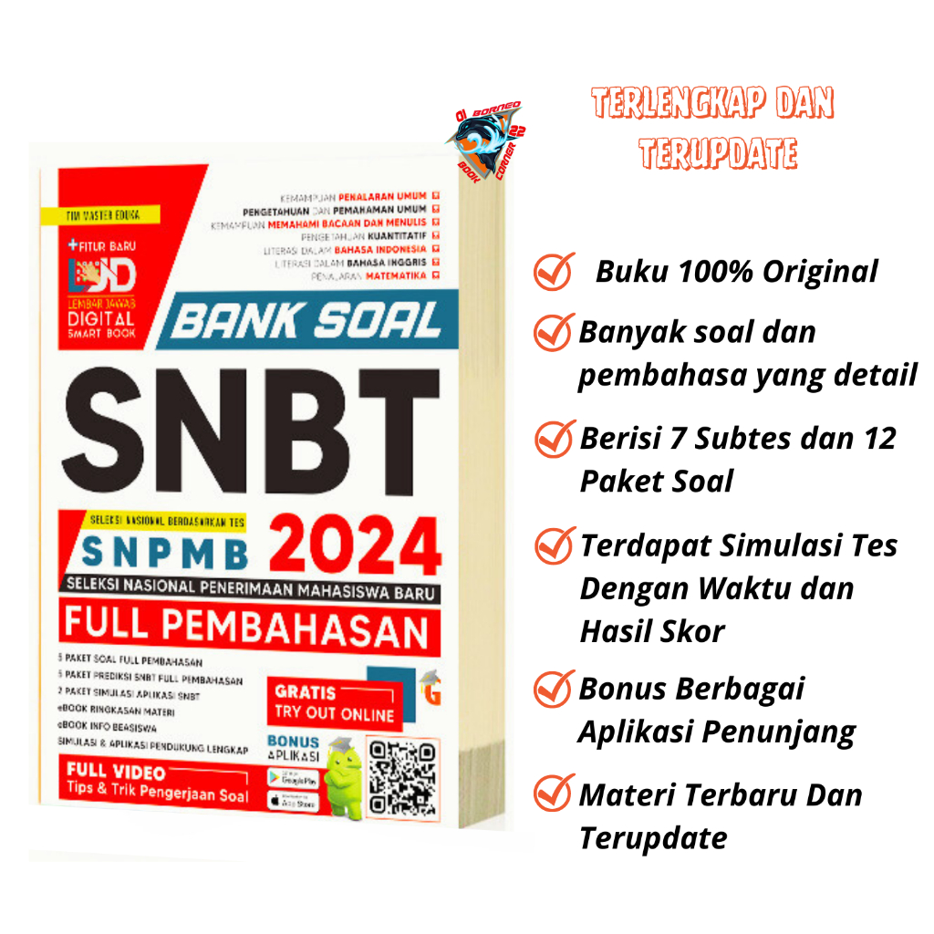 Jual Buku Snbt 2024 Bank Soal SNBT SNPMB Full Pembahasan | Shopee Indonesia