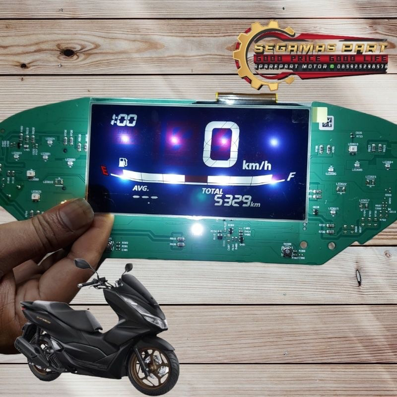 Jual Mesin PCB set LCD speedometer spidometer PCX 160 New ABS dan CBS ...