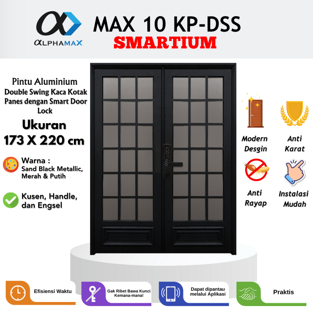 Jual Pintu Aluminium Pintu Rumah Pintu Utama Pintu Depan Pintu Taman