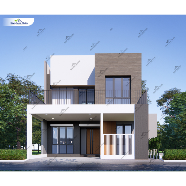 Jual Desain Rumah Kontemporer Minimalis | Shopee Indonesia