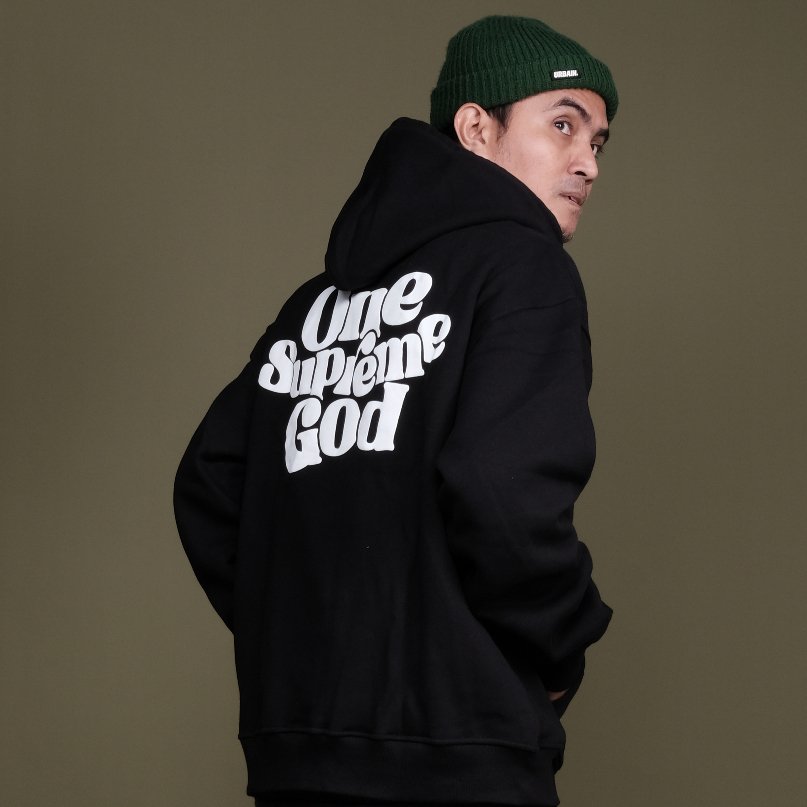 Jual One Supreme God - Hoodie Pria Wanita Oversize Tebal Distro ...