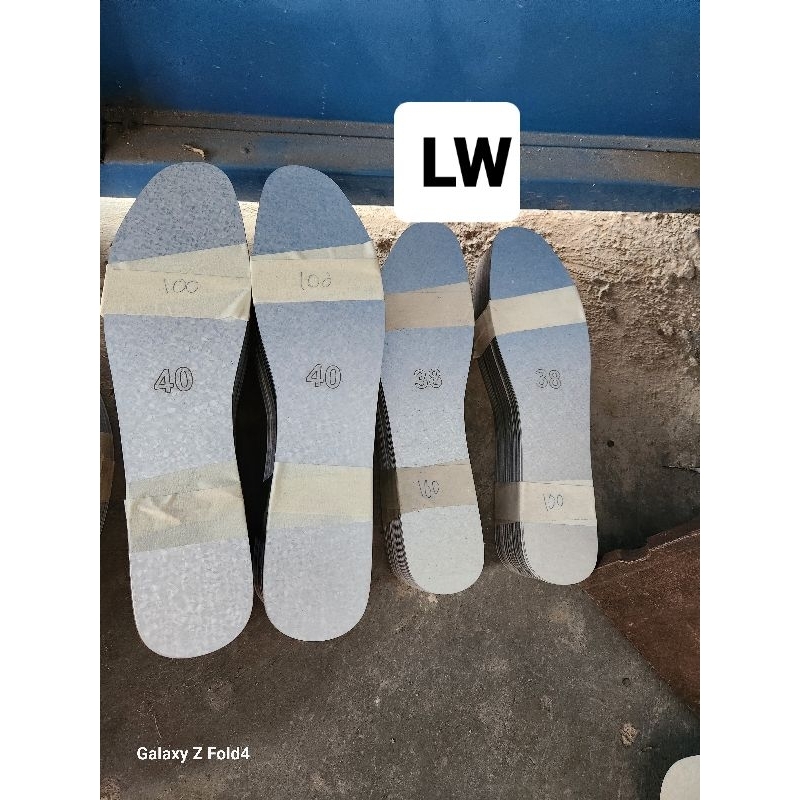 jasa laser cutting insole inshole sepatu besi