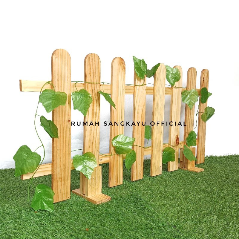 Jual Pagar Kayu Aeusthetic Full Vernish 50x100cm Shopee Indonesia 2587