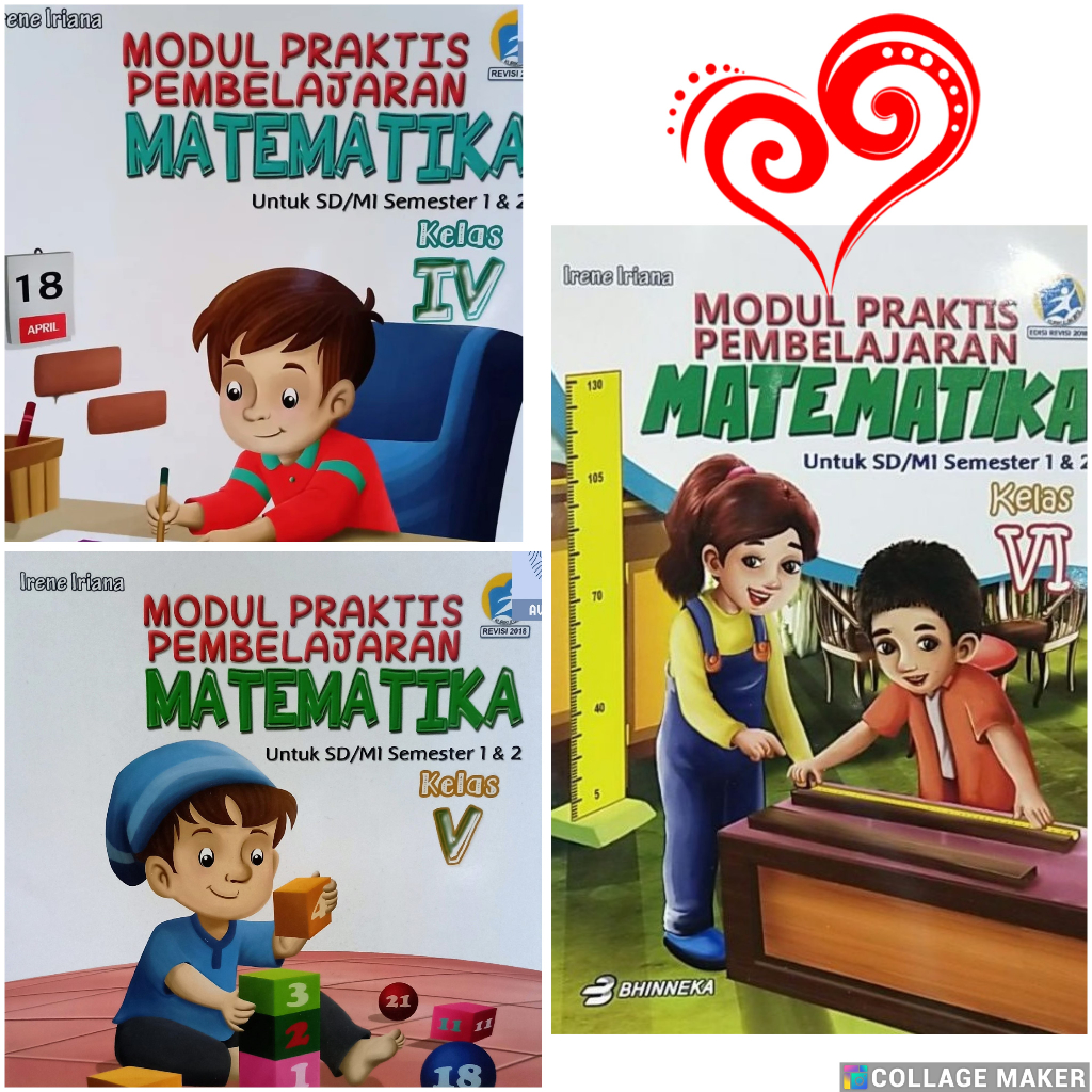 Jual Modul praktis Pembelajaran Matematika SD Kelas 4 & 6 (Kurikulum ...