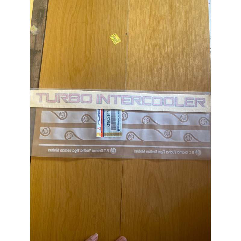 Jual Stiker sticker TURBO INTERCOOLER Intercoller Original Stiker ...