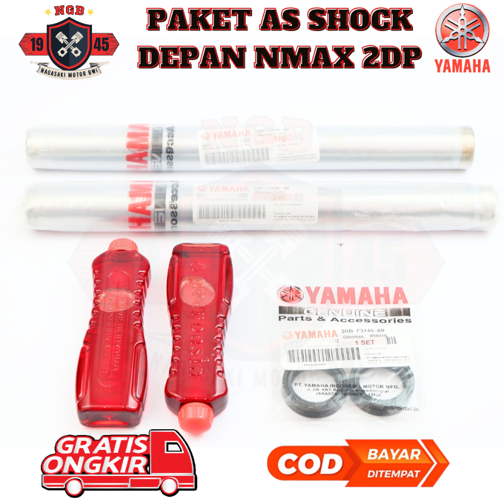 Jual shock depan nmax original premium - Paket Komplit Pipa As Shock ...