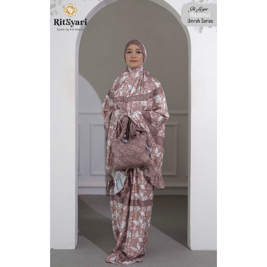 Jual RITZ SYARI - MUKENA SITI HAJAR PREMIUM “UMROH SERIES” | Shopee ...
