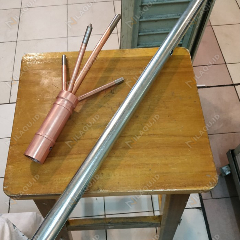 Jual Penangkal Petir Trisula 3/4 Inch Lightning Rod Splitzen | Shopee ...