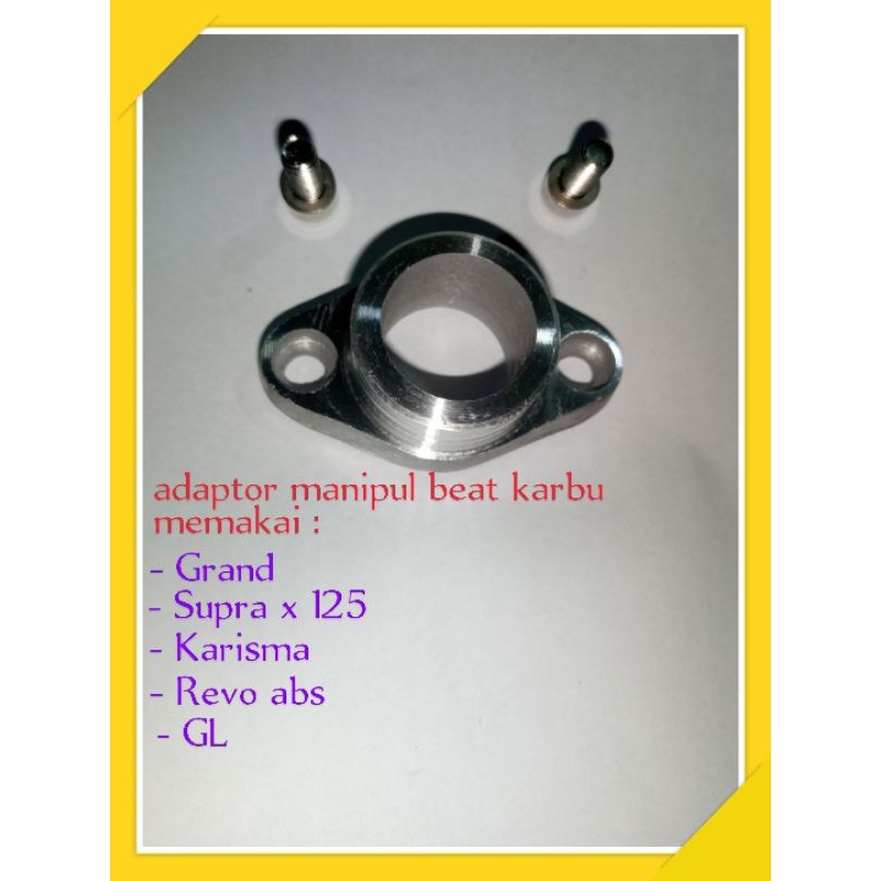 Jual adaptor sambungan manipul manipol intake beat | Shopee Indonesia