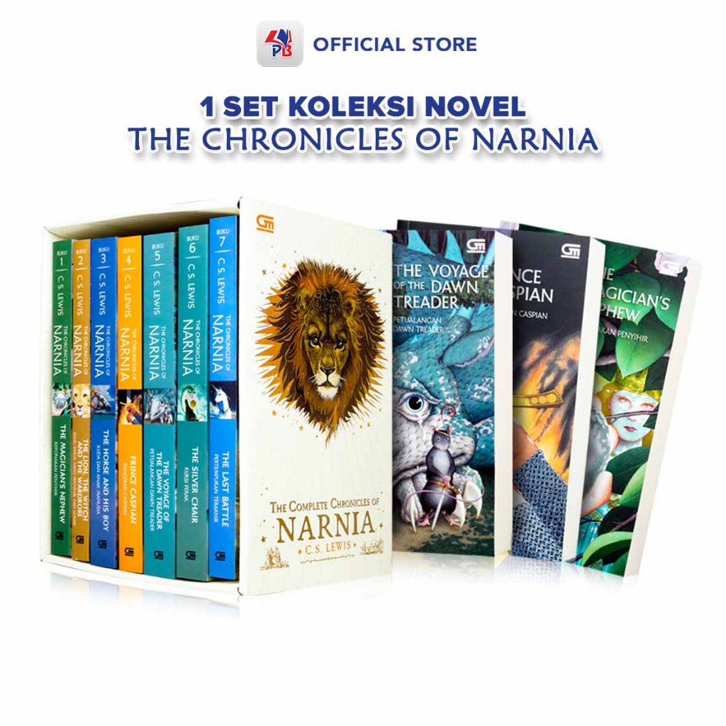 Jual Buku Novel Box Set Narnia : The Complete Chronicles Of Narnia ( 1 ...