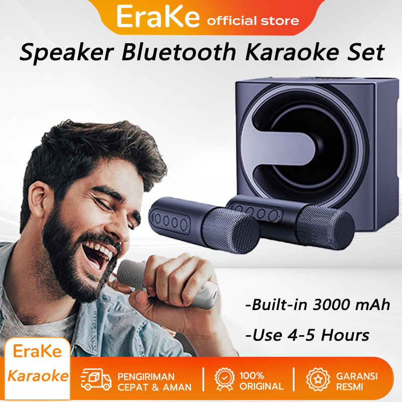 Jual Speaker Bluetooth Karaoke Set Lengkap Speaker Bluetooth Mic