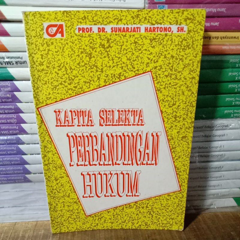 Jual Buku Original Kapita Selekta Perbandingan Hukum Citra Aditya Bakti