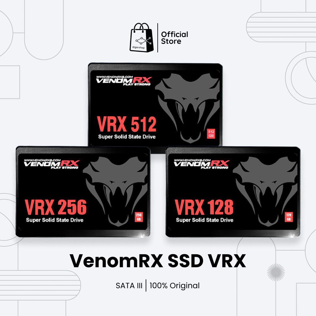 Jual VenomRX SSD VRX 128GB - 256GB - 512GB | Shopee Indonesia