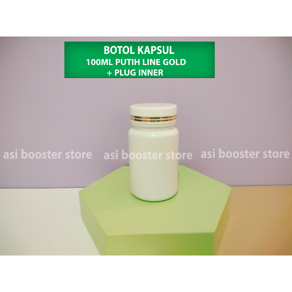 Jual Botol Kapsul 135ML + Plug Inner | Shopee Indonesia