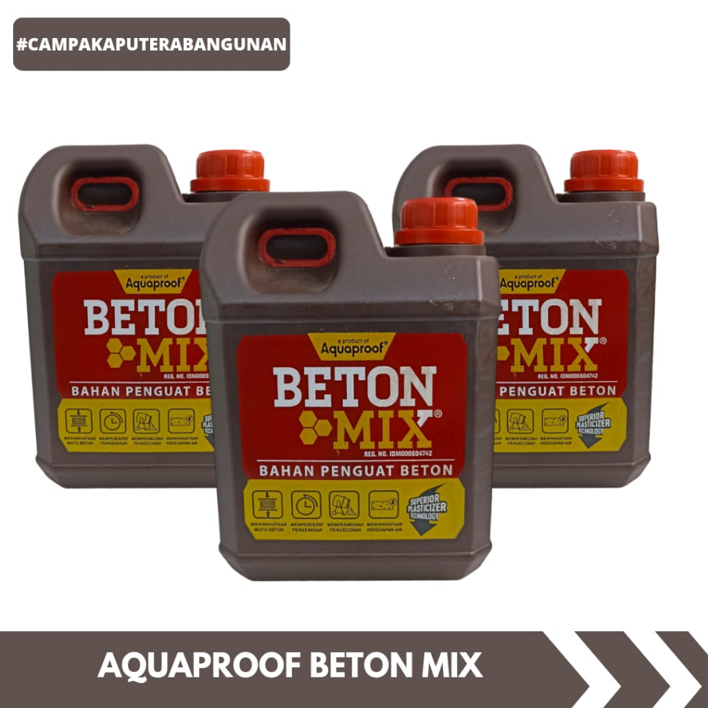 Jual BETON MIX 1Kg 1Lt 1Liter 1 Lt Kg Liter Obat Cor Pengeras Beton ...