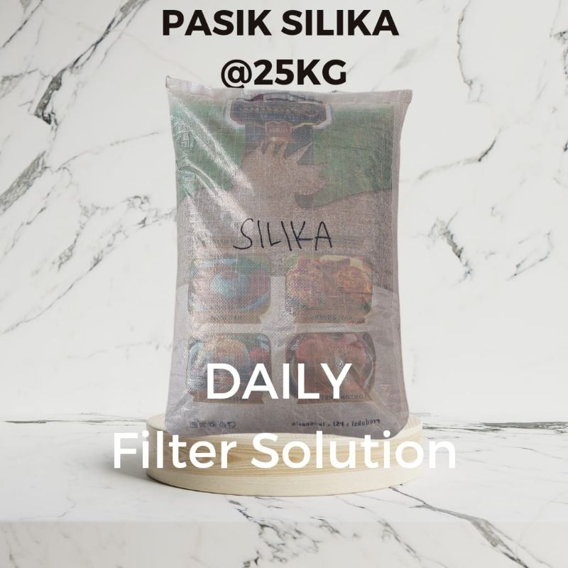 Jual Pasir Silika Pasir Silica Sak 25 Kg Khusus Gojek Grab Shopee