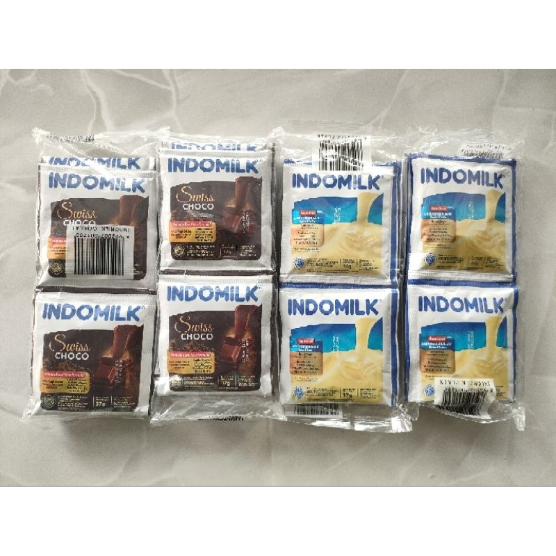 Jual SUSU INDOMILK KENTAL MANIS SACHET ISI 6 Shopee Indonesia