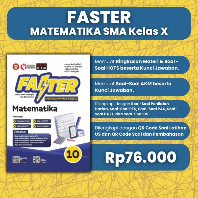 Jual BUKU RINGKASAN MATERI DAN LATIHAN SOAL SUMATIF DAN FORMATIF FASTER ...