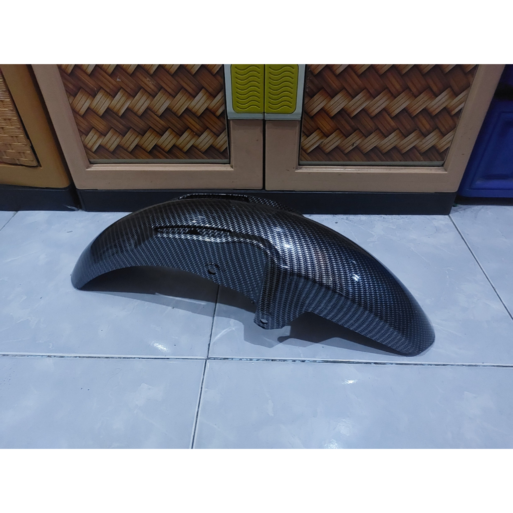 Jual spabor slebor depan suzuki satria fu facelift f1 injeksi karbon ...