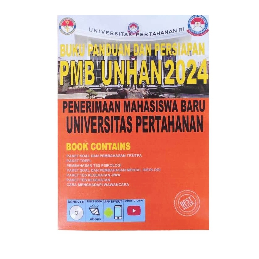 Jual Buku Panduan Dan Persiapan Pmb Unhan Beasiswa Universitas